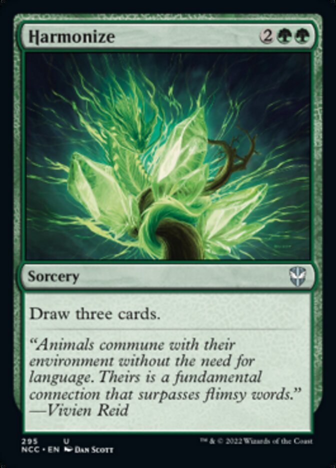 Harmonize [Streets of New Capenna Commander] | Odin's Place
