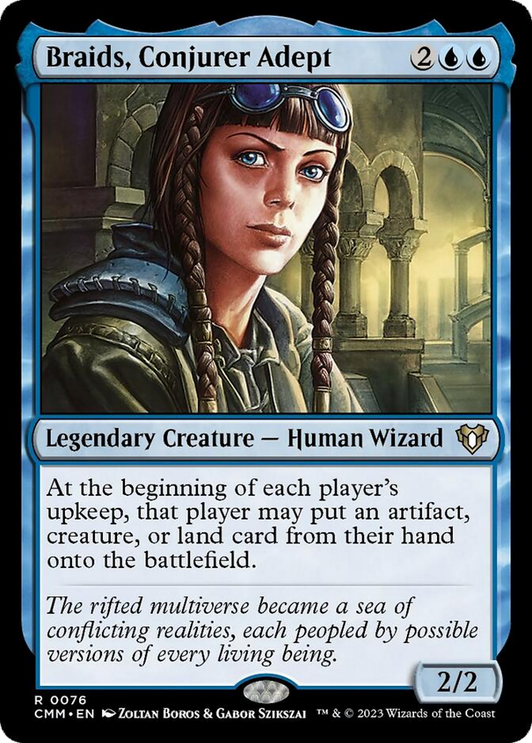 Braids, Conjurer Adept [Commander Masters] | Odin's Place