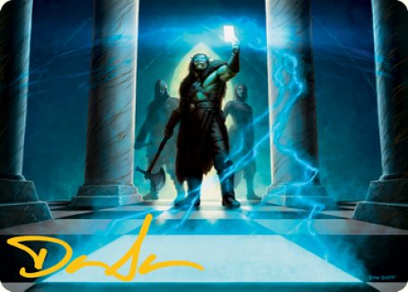 Sudden Insight Art Card (Gold-Stamped Signature) [Dungeons & Dragons: Adventures in the Forgotten Realms Art Series] | Odin's Place