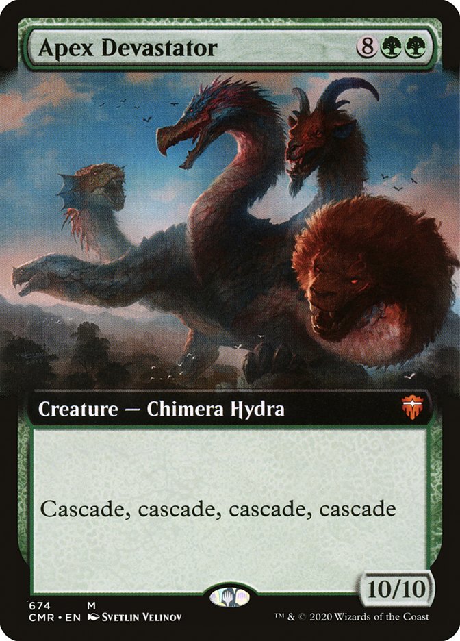 Apex Devastator (Extended Art) [Commander Legends] | Odin's Place