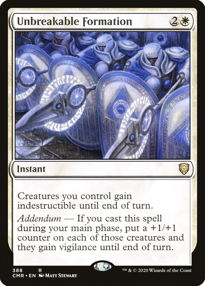 Unbreakable Formation [Commander Legends] | Odin's Place