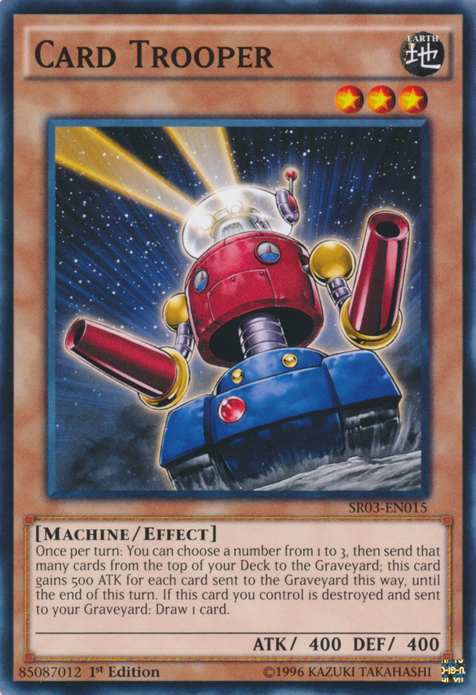 Card Trooper [SR03-EN015] Common | Odin's Place