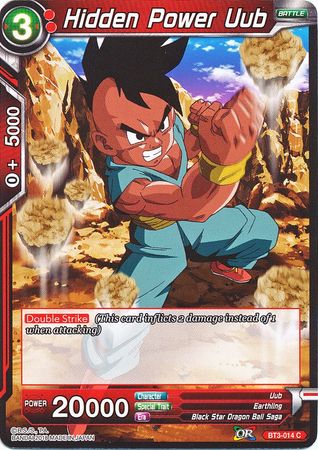 Hidden Power Uub (BT3-014) [Cross Worlds] | Odin's Place