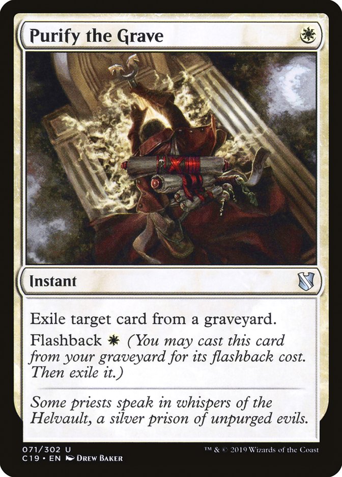 Purify the Grave [Commander 2019] | Odin's Place
