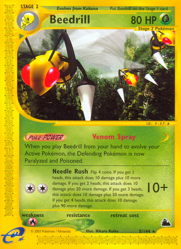 Beedrill (5/144) [Skyridge] | Odin's Place