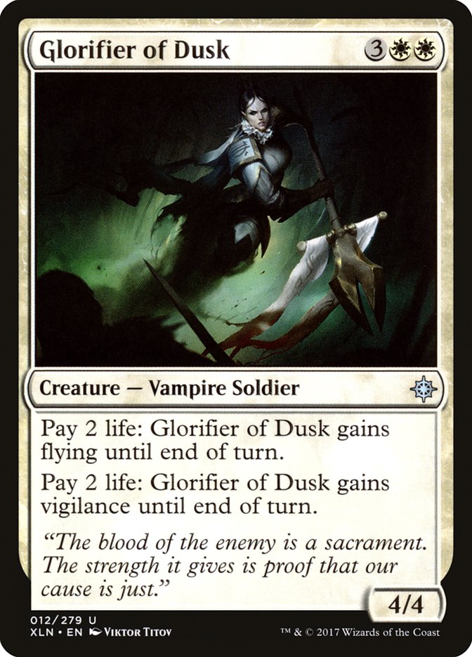 Glorifier of Dusk (12) [Ixalan] | Odin's Place