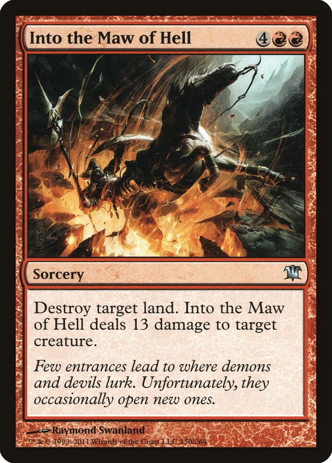 Into the Maw of Hell (150) [Innistrad] | Odin's Place