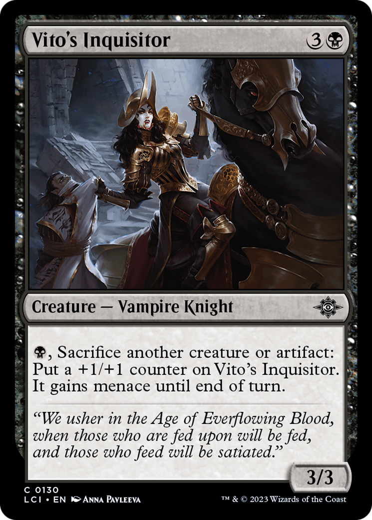 Vito's Inquisitor [The Lost Caverns of Ixalan] | Odin's Place
