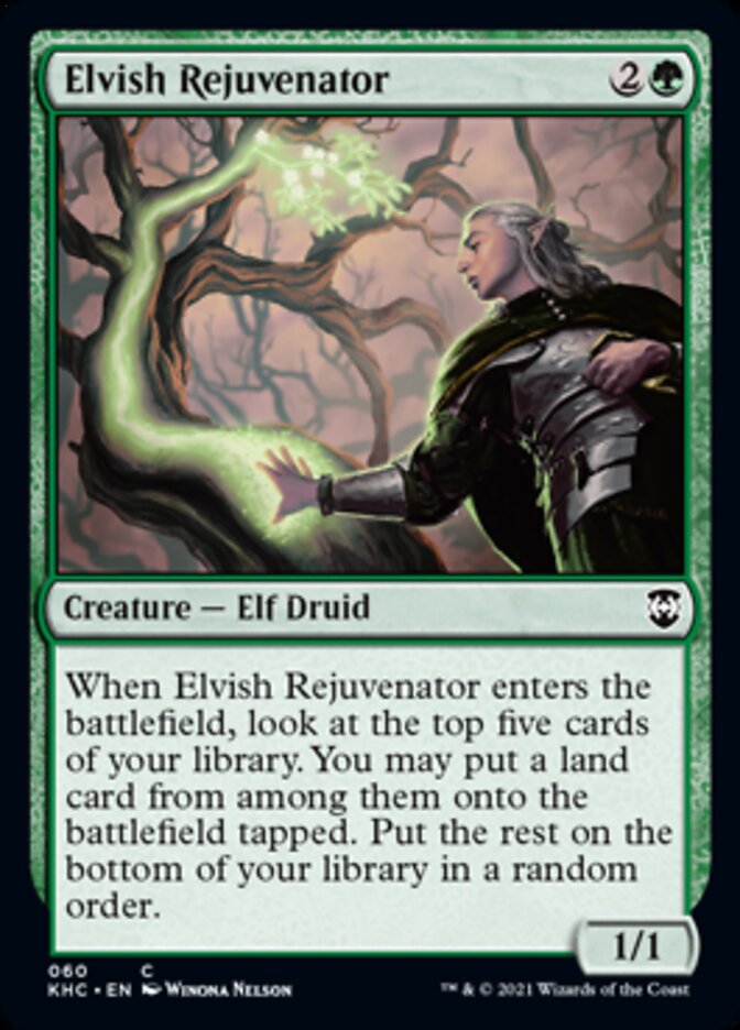 Elvish Rejuvenator [Kaldheim Commander] | Odin's Place