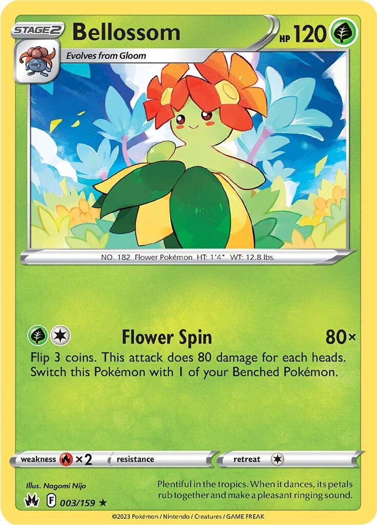 Bellossom (003/159) [Sword & Shield: Crown Zenith] | Odin's Place