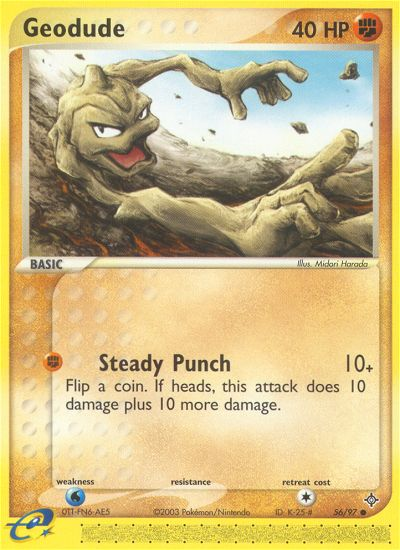 Geodude (56/97) [EX: Dragon] | Odin's Place