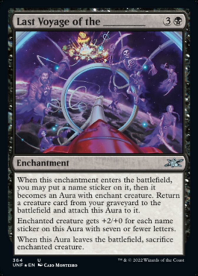 Last Voyage of the _____ (Galaxy Foil) [Unfinity] | Odin's Place