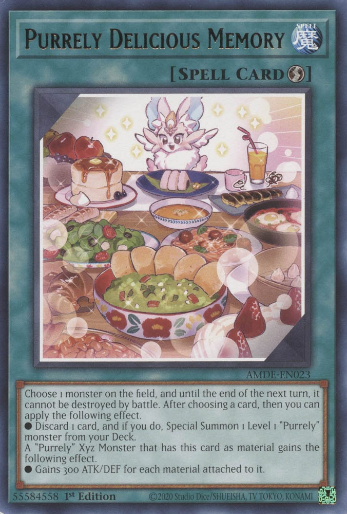 Purrely Delicious Memory [AMDE-EN023] Rare | Odin's Place