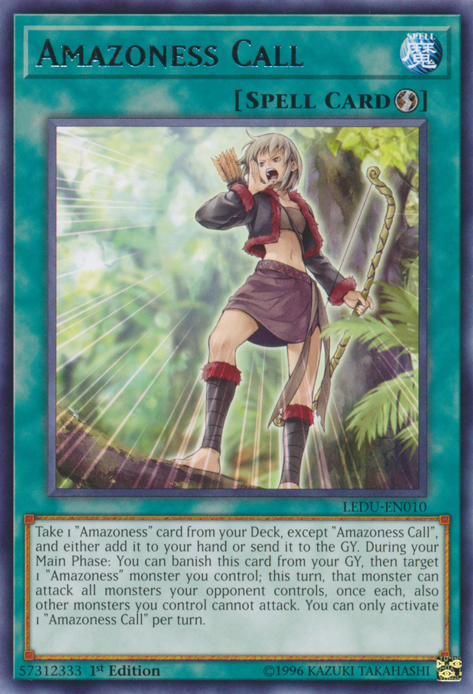 Amazoness Call [LEDU-EN010] Rare | Odin's Place