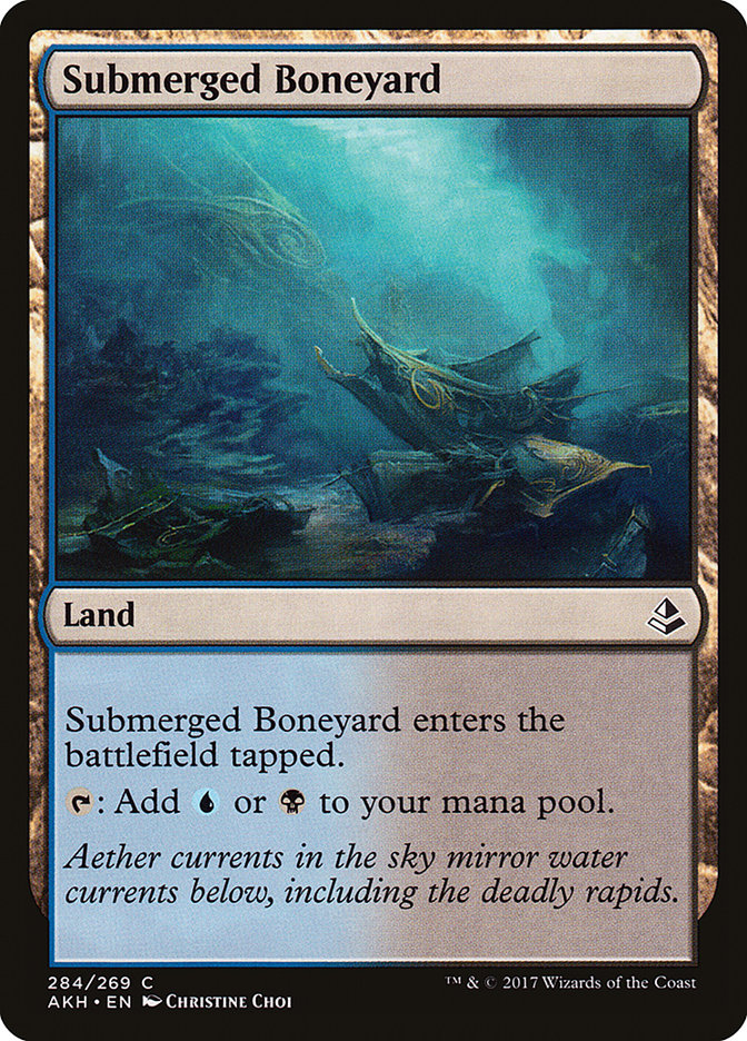 Submerged Boneyard (284) [Amonkhet] | Odin's Place
