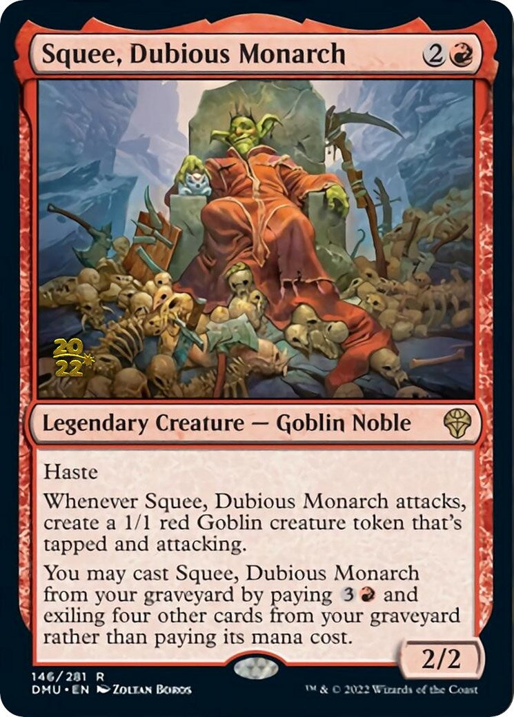 Squee, Dubious Monarch [Dominaria United Prerelease Promos] | Odin's Place