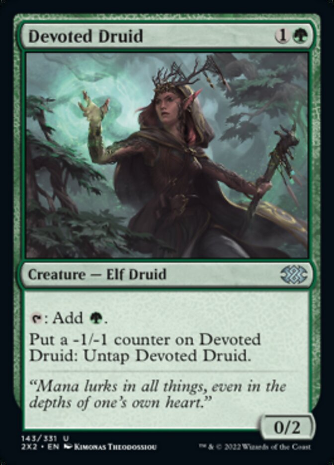 Devoted Druid [Double Masters 2022] | Odin's Place