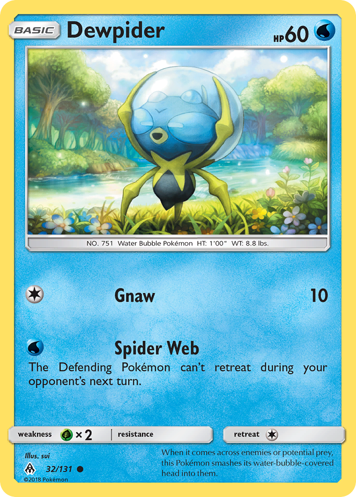 Dewpider (32/131) [Sun & Moon: Forbidden Light] | Odin's Place