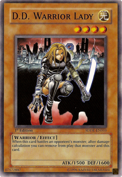 D.D. Warrior Lady [SDDE-EN010] Common | Odin's Place