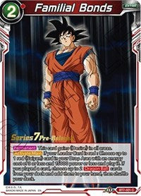 Familial Bonds (BT7-021_PR) [Assault of the Saiyans Prerelease Promos] | Odin's Place