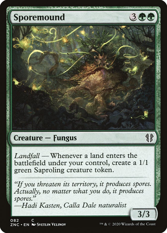 Sporemound [Zendikar Rising Commander] | Odin's Place