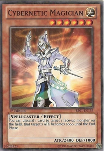 Cybernetic Magician [BP01-EN139] Starfoil Rare | Odin's Place