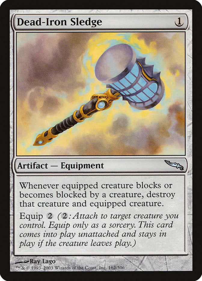 Dead-Iron Sledge (162) [Mirrodin] | Odin's Place