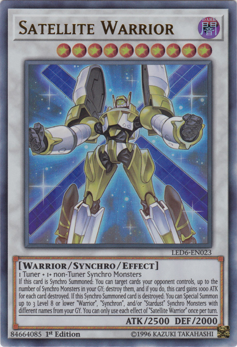 Satellite Warrior [LED6-EN023] Ultra Rare | Odin's Place