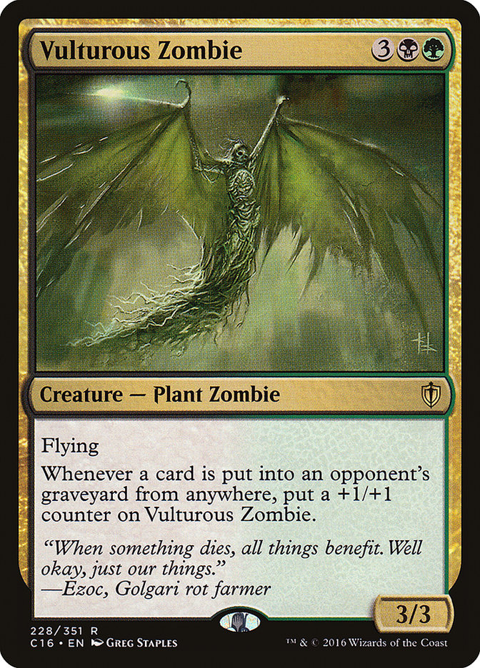 Vulturous Zombie (228) [Commander 2016] | Odin's Place