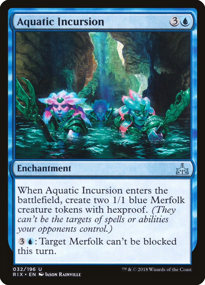 Aquatic Incursion (32) [Rivals of Ixalan] | Odin's Place