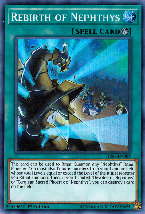 Rebirth of Nephthys [HISU-EN009] Super Rare | Odin's Place