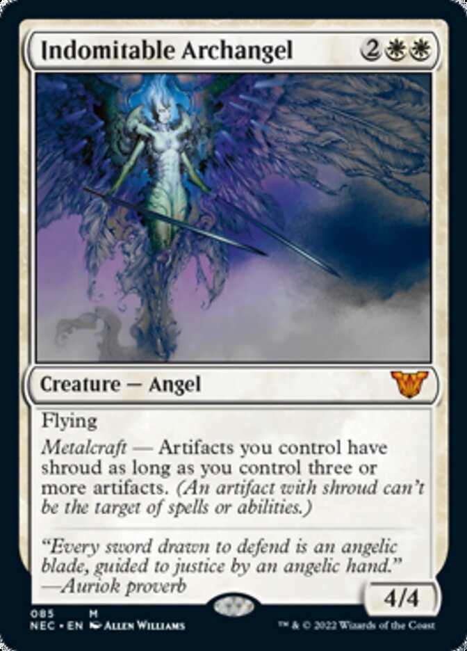 Indomitable Archangel [Kamigawa: Neon Dynasty Commander] | Odin's Place