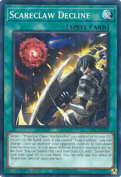 Scareclaw Decline [DABL-EN059] Common | Odin's Place