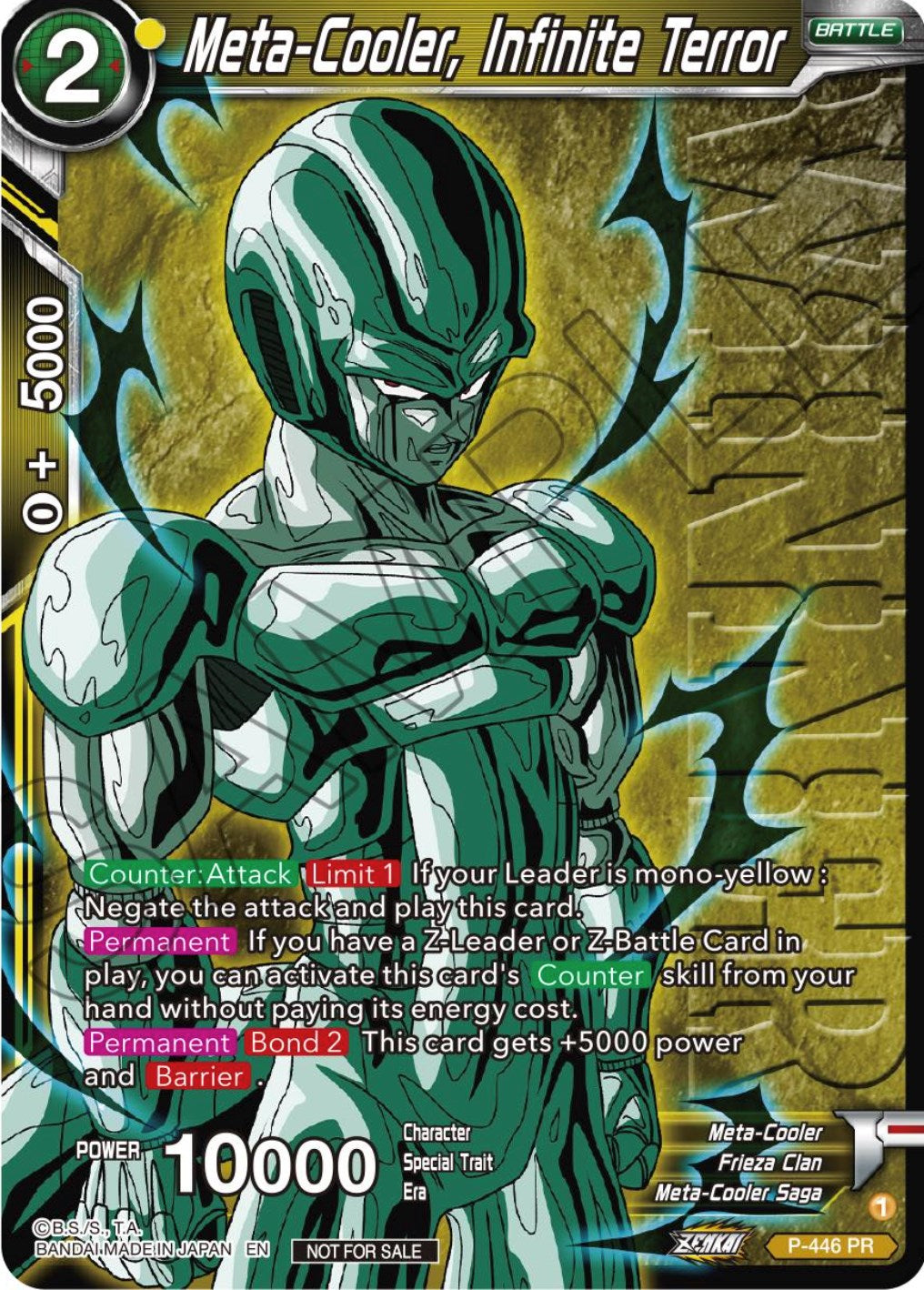 Meta-Cooler, Infinite Terror (Winner) (P-446) [Tournament Promotion Cards] | Odin's Place