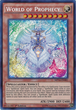 World of Prophecy [MP14-EN081] Secret Rare | Odin's Place