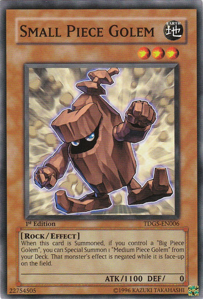 Small Piece Golem [TDGS-EN006] Common | Odin's Place