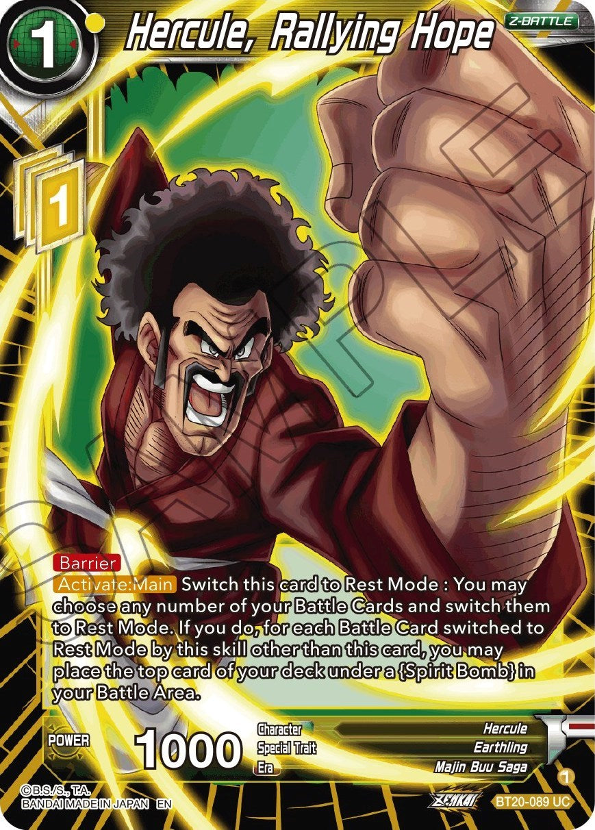 Hercule, Rallying Hope (BT20-089) [Power Absorbed] | Odin's Place