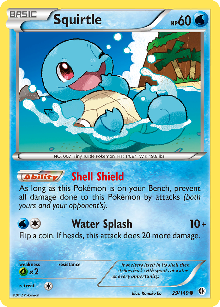 Squirtle (29/149) [Black & White: Boundaries Crossed] | Odin's Place