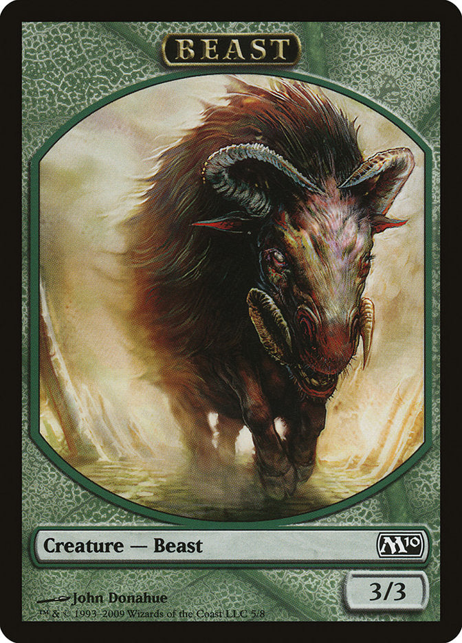 Beast Token (5) [Magic 2010 Tokens] | Odin's Place