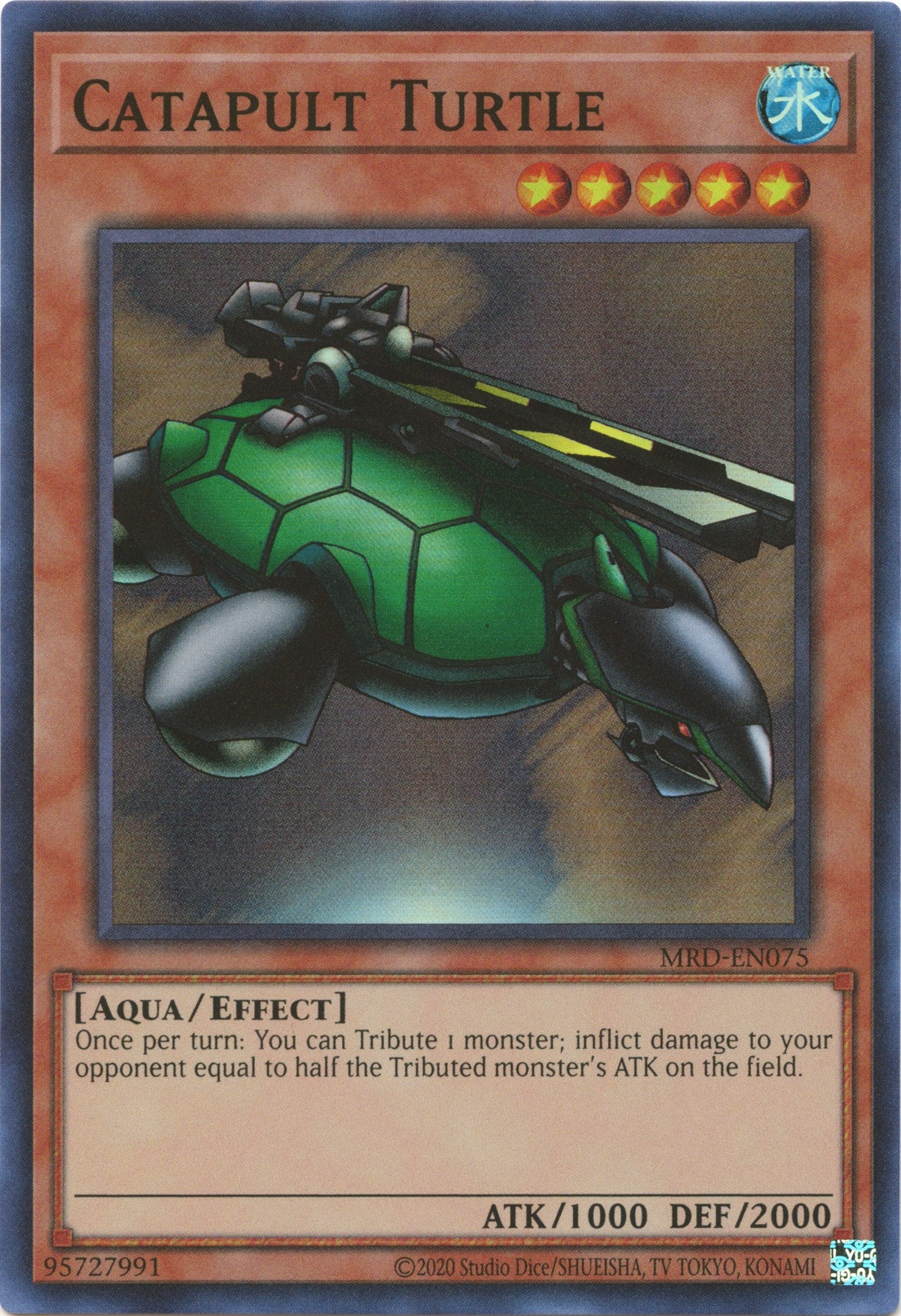 Catapult Turtle (25th Anniversary) [MRD-EN075] Super Rare | Odin's Place