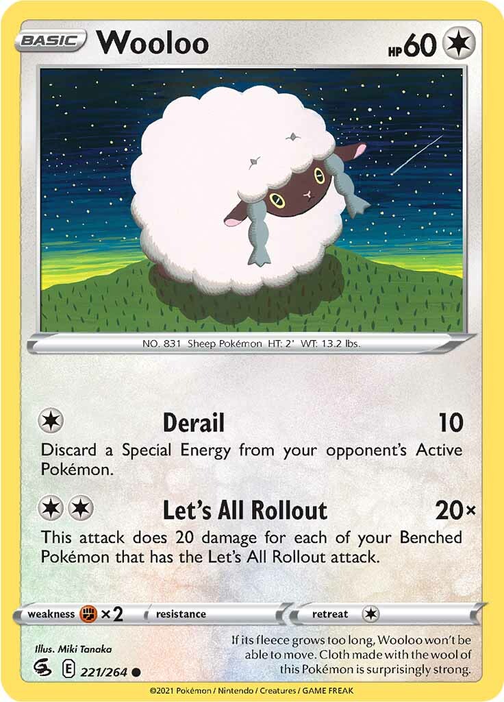 Wooloo (221/264) [Sword & Shield: Fusion Strike] | Odin's Place