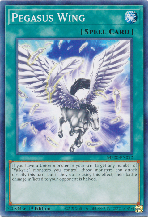 Pegasus Wing [MP20-EN092] Common | Odin's Place
