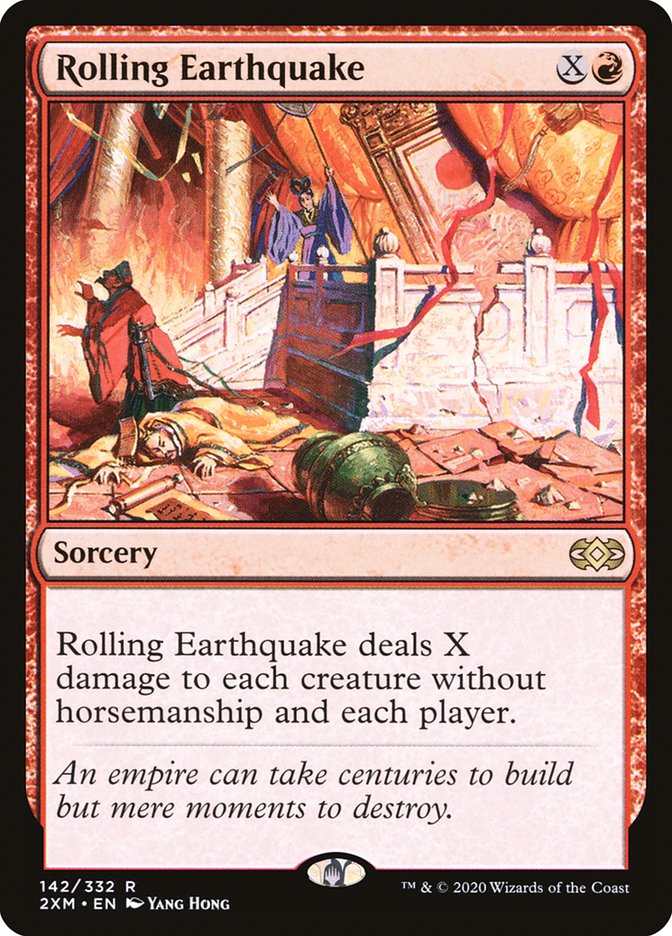 Rolling Earthquake [Double Masters] | Odin's Place
