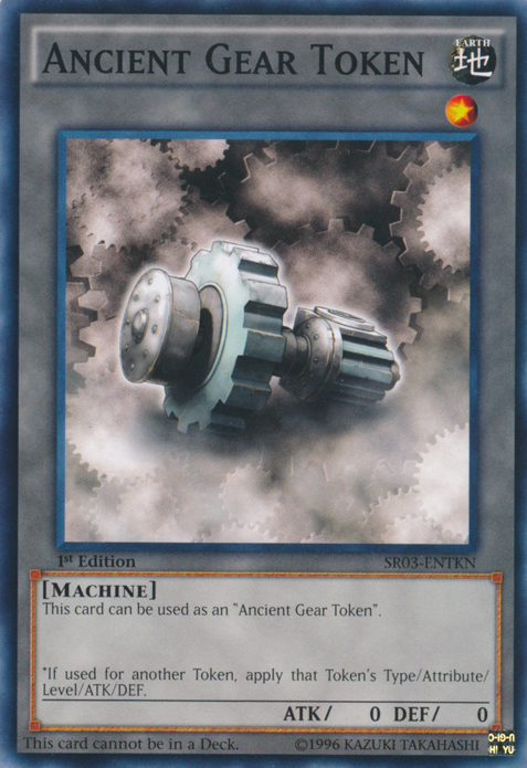 Ancient Gear Token [SR03-ENTKN] Common | Odin's Place