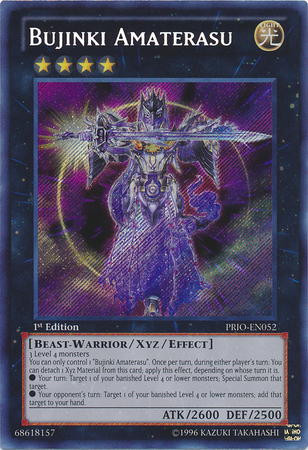 Bujinki Amaterasu [PRIO-EN052] Secret Rare | Odin's Place