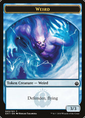Weird // Goblin Double-Sided Token [Guilds of Ravnica Guild Kit Tokens] | Odin's Place