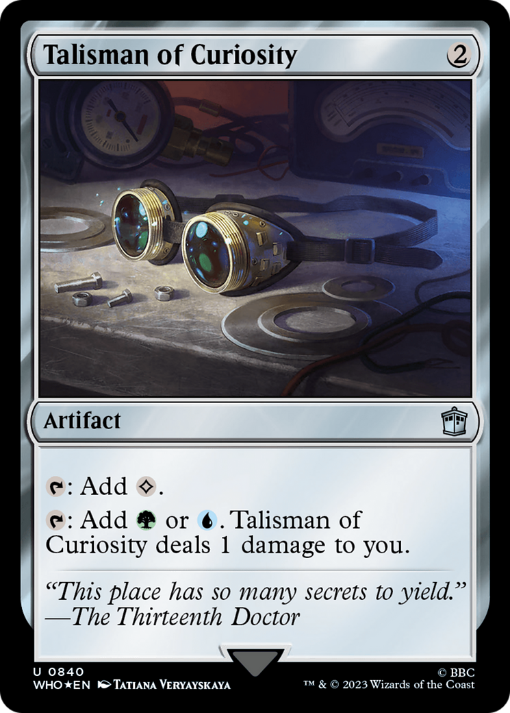 Talisman of Curiosity (Surge Foil) [Doctor Who] | Odin's Place