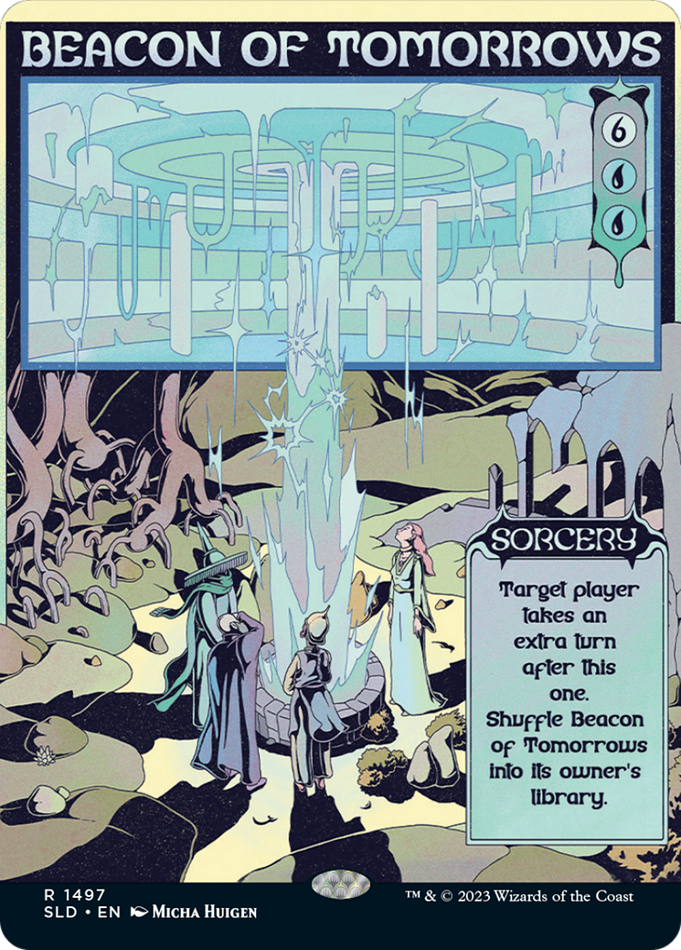 Beacon of Tomorrows (Rainbow Foil) [Secret Lair Drop Series] | Odin's Place