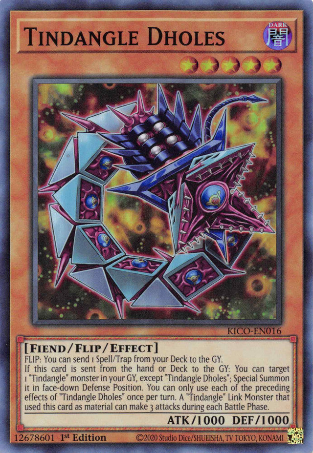 Tindangle Dholes (Super Rare) [KICO-EN016] Super Rare | Odin's Place