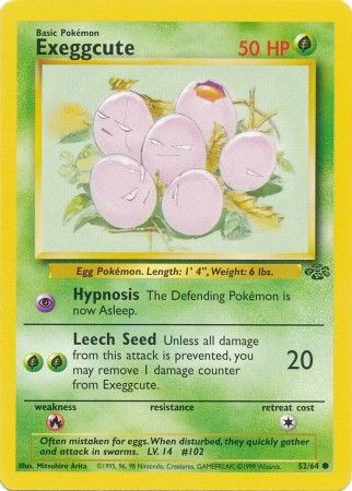 Exeggcute (52/64) [Jungle Unlimited] | Odin's Place
